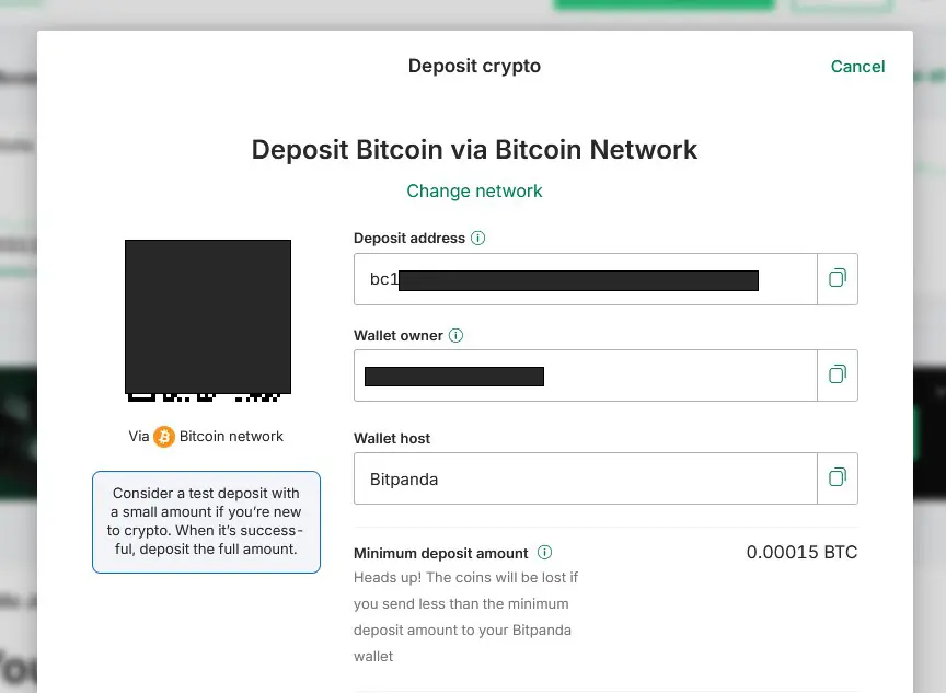 Bitpanda Tutorial