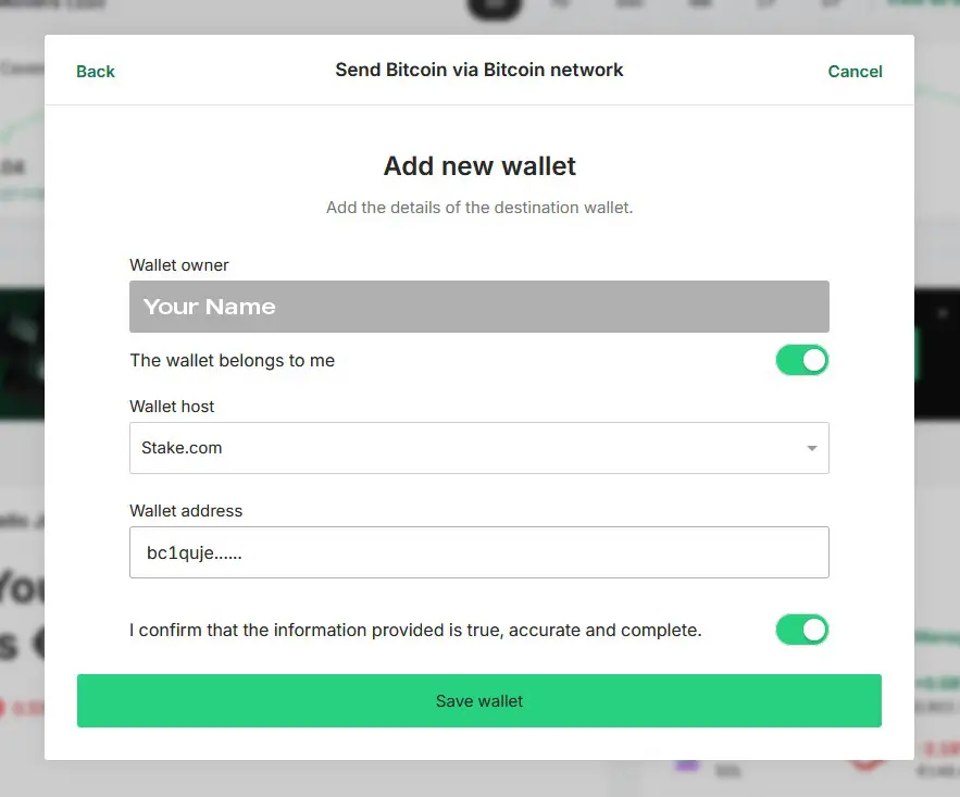 Bitpanda Tutorial