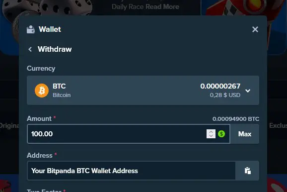 Bitpanda Tutorial