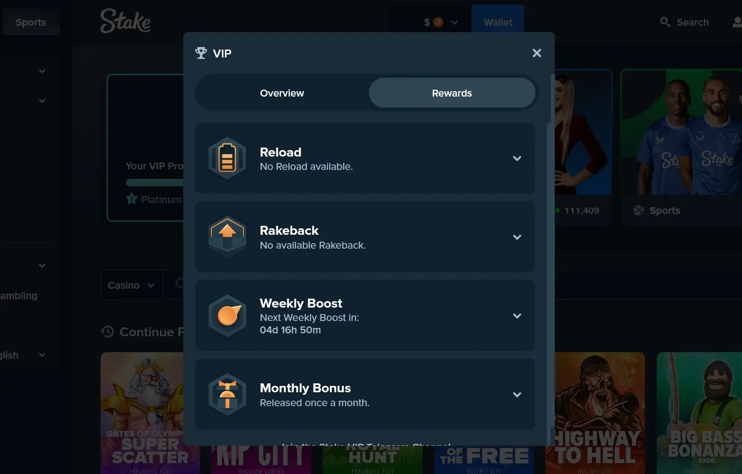 Stake VIP Benefits